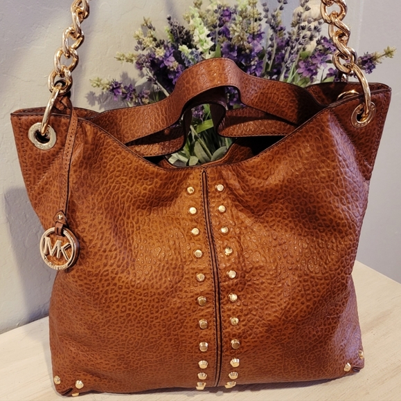 Michael Kors Leather Handbag - Picture 3 of 15